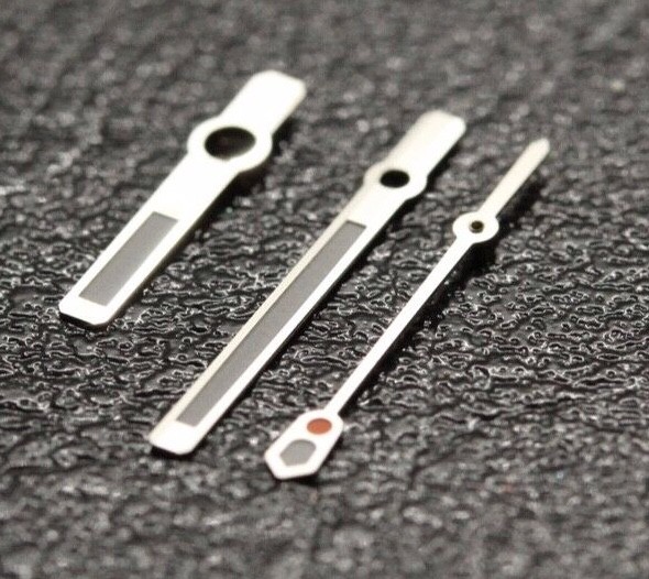 Short Hands for Vintage SEIKO Diver 6105-8009 6105-8000 dive 6105 mod white lum