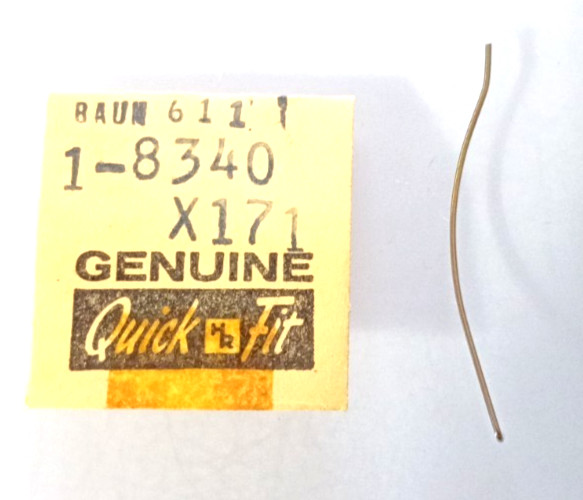 BFG 611 (new&old) OPERATING LEVER SPRING fits Baumgartner 795 watch part #X171