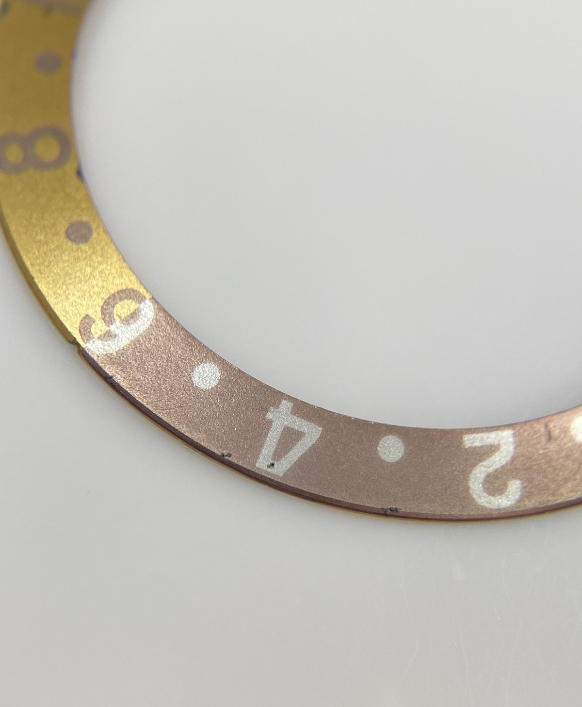 Genuine Vintage Rolex GMT Master 1675 16750 16753 16758 “Rootbeer” Bezel Insert