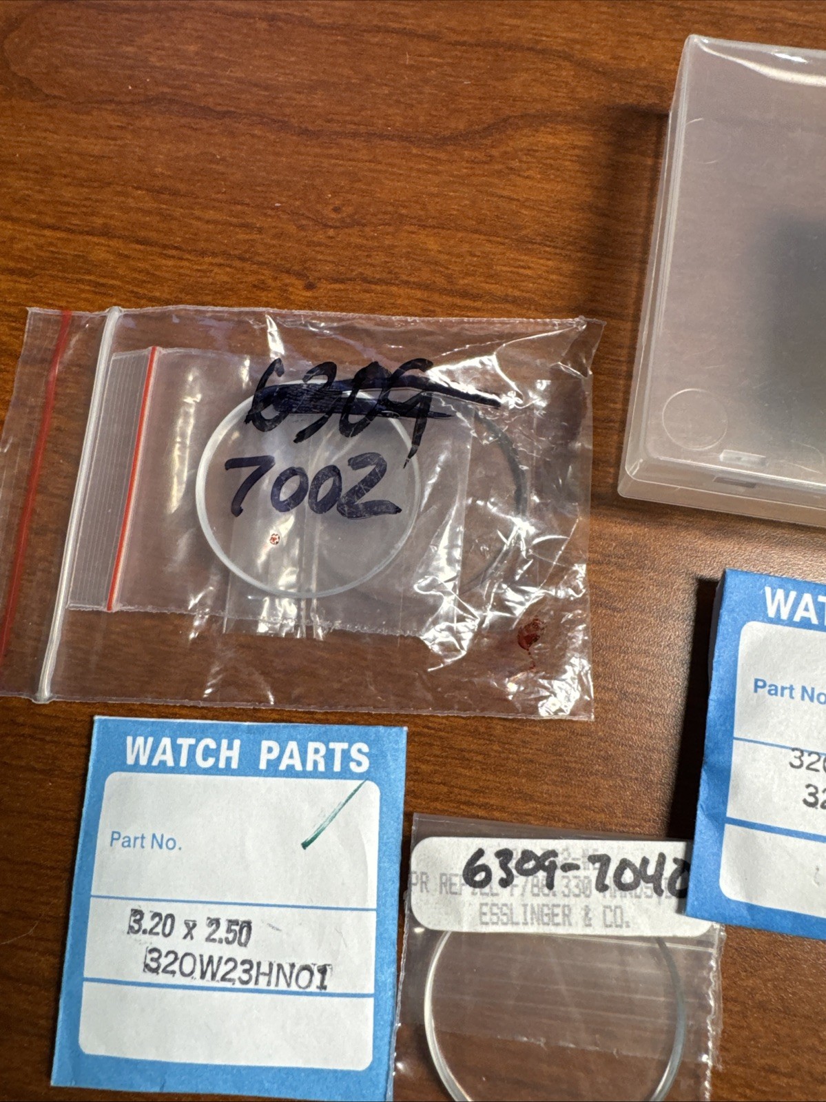 QTY 19 SAPPHIRE CRYSTAL FOR SEIKO 6309 & 7002 Watch Lot 32mm Hi dome