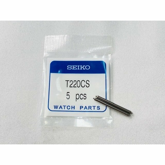 Genuine New Seiko Spring Bars for 22mm 2pcs T220CS