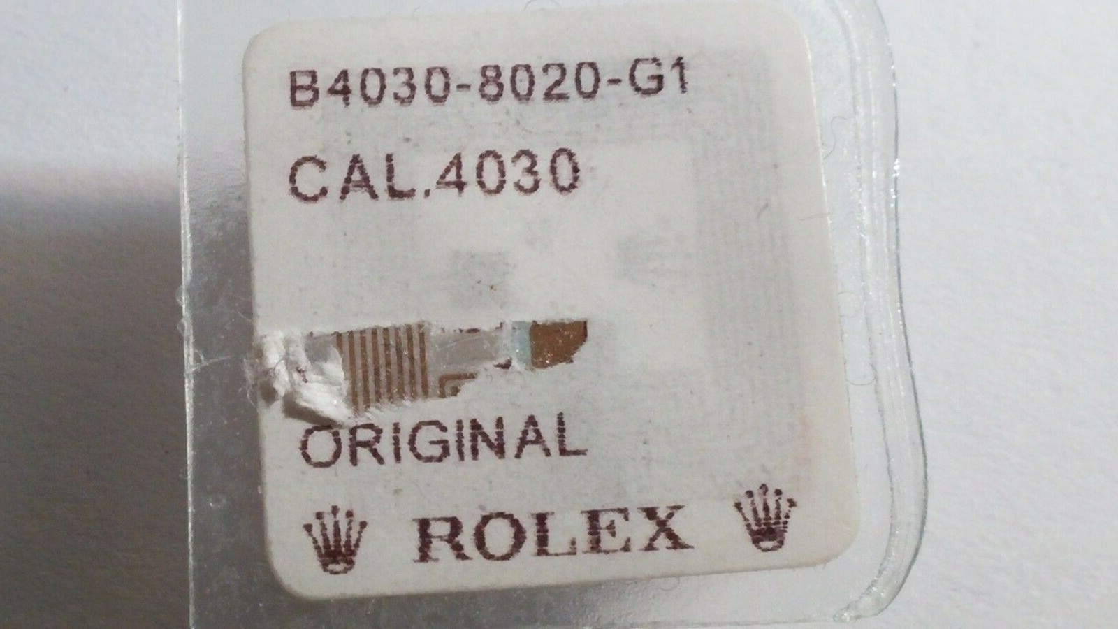 Rolex 4030 8020 Chronograph Minute Counting Wheel NEW/Sealed