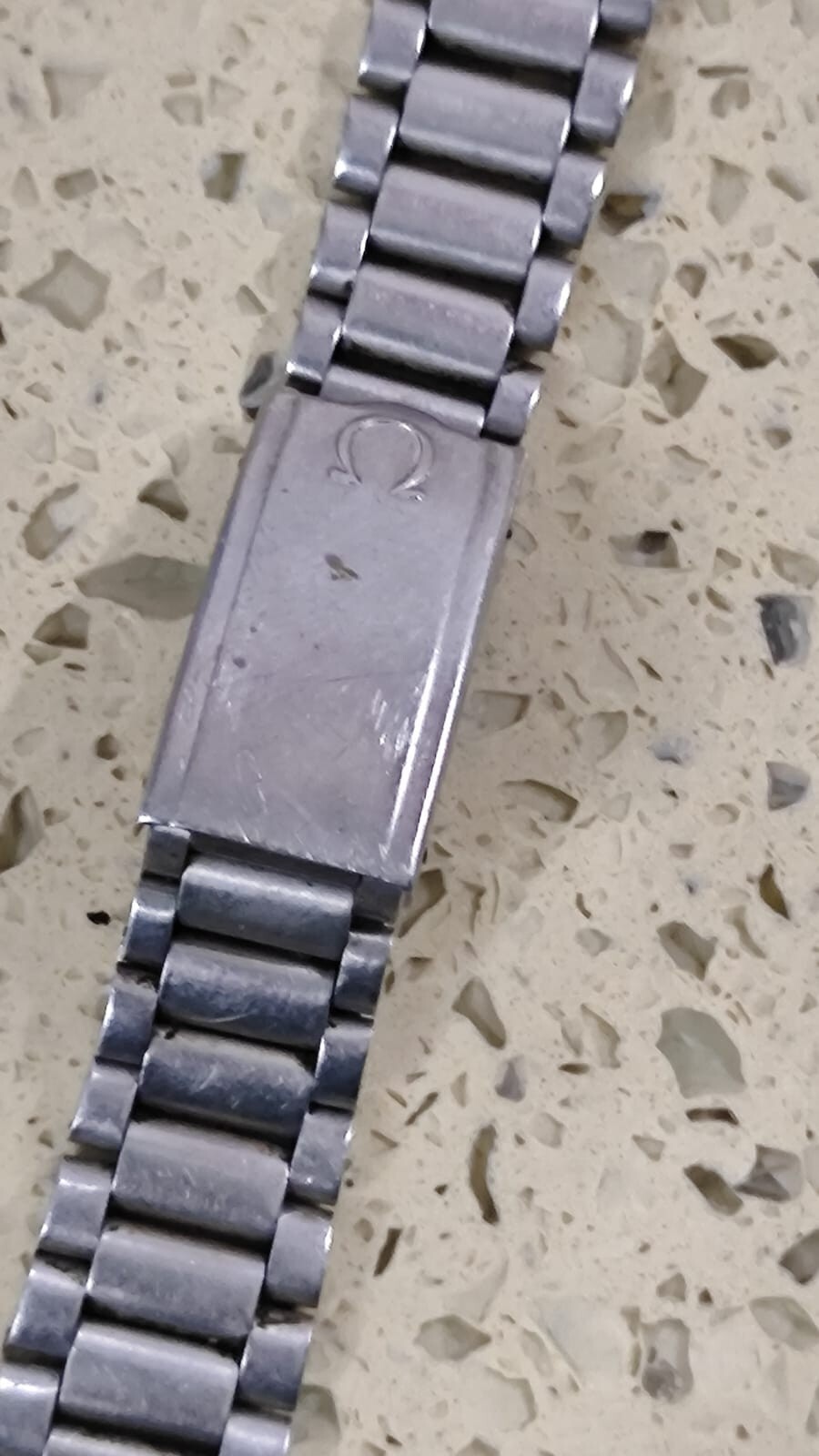 Omega Speedmaster Original Bracelet No.11 1125 Parts End Link Nr 699 20mm Used