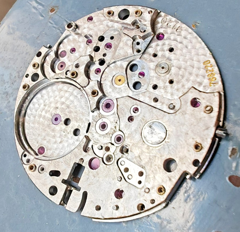 Audemars Piguet Cal 3120 INCOMPLETE movement mainplate missing parts