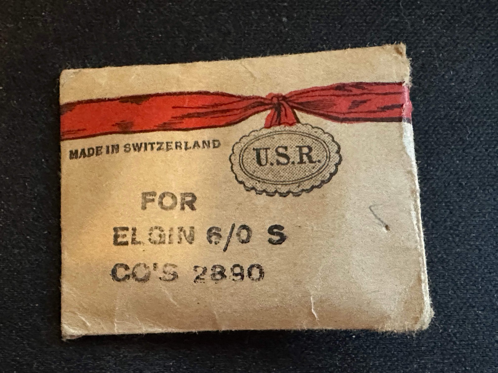USR Mainspring for Elgin 6/0s No. 2890 – Steel