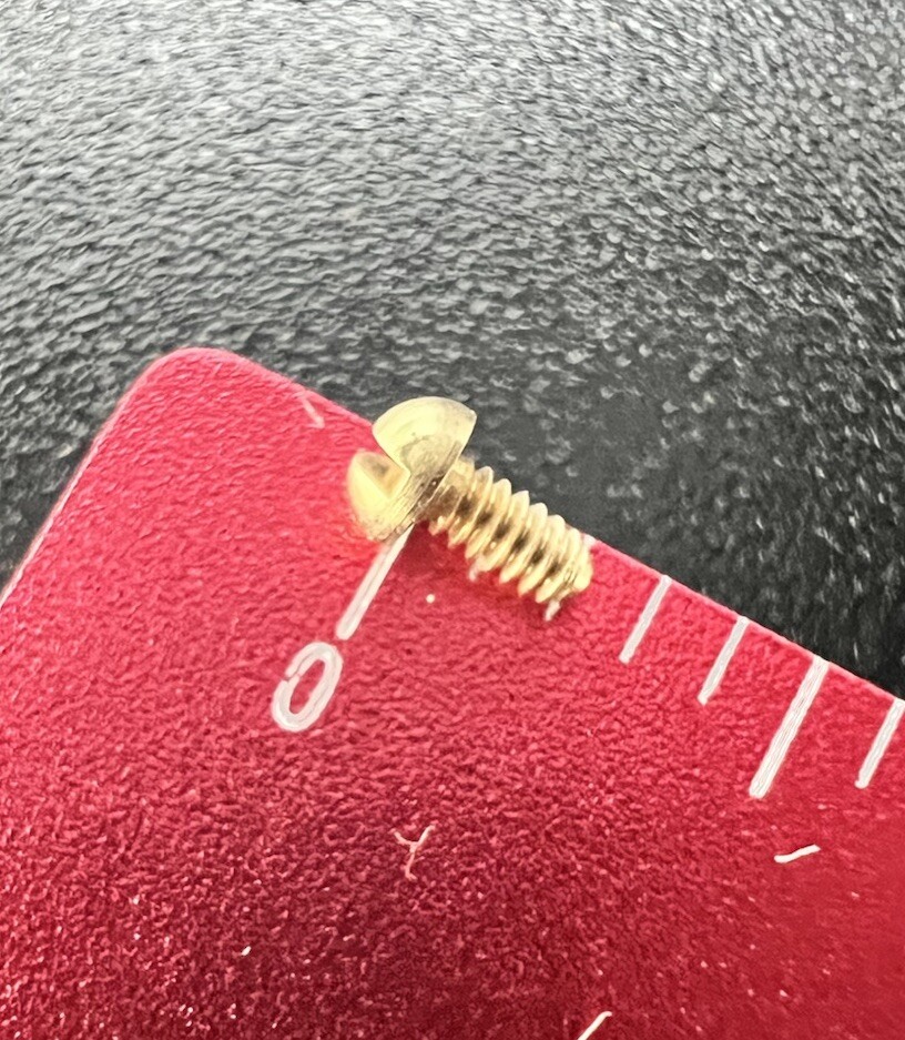 Breitling Single 29mmLong Riders Screw for Count UpDown Bezels G2U