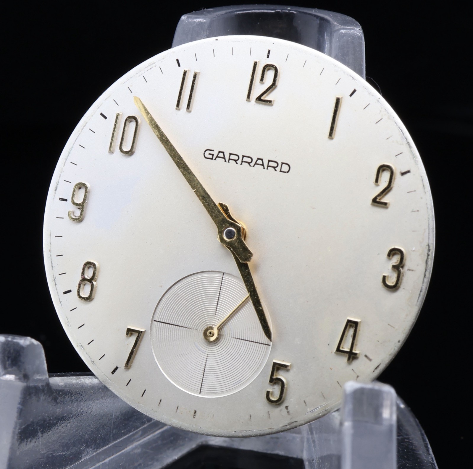 Vintage Garrard Unitas Manual Wind 6325 cal Movement & 30mm Dial Hands
