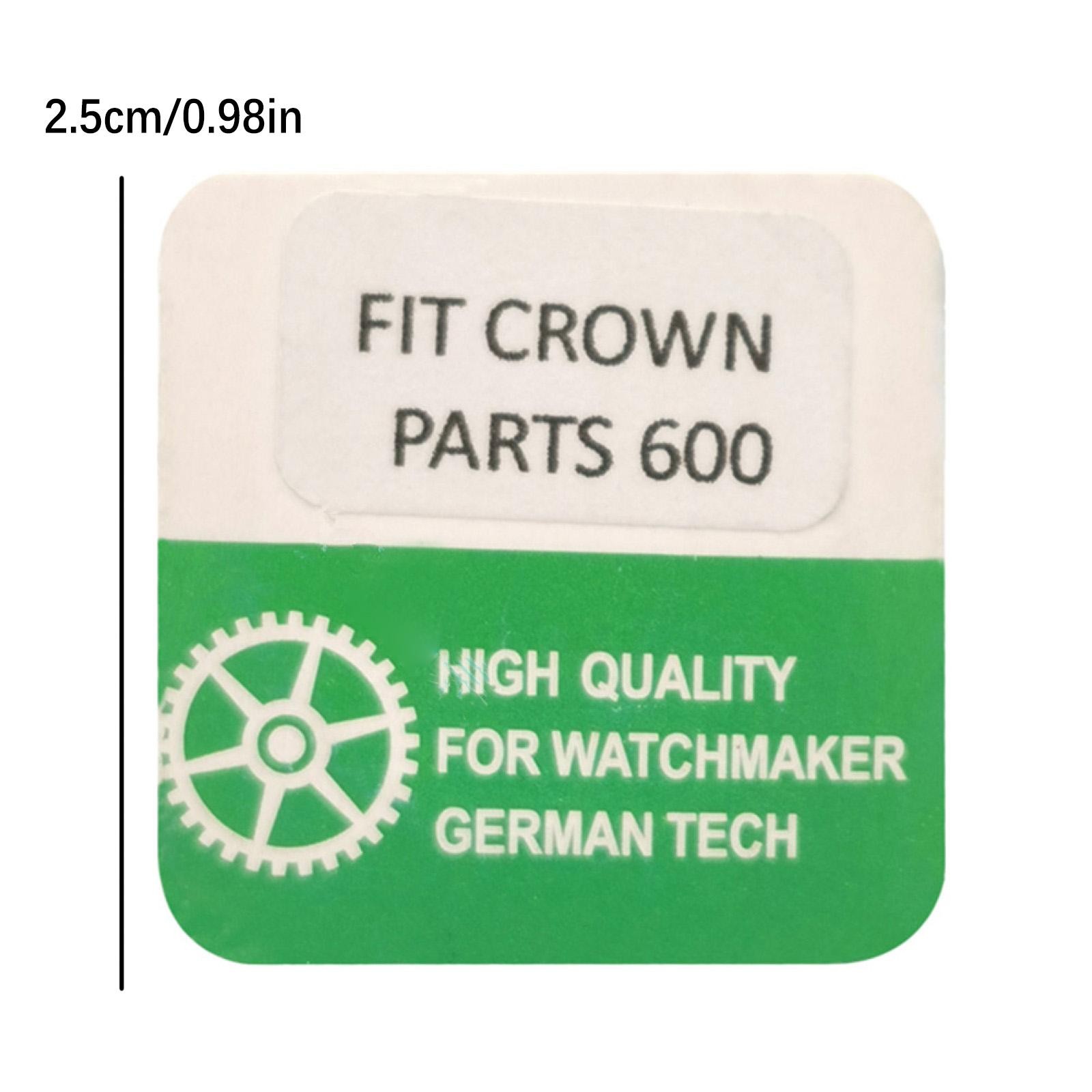 Durable Replacement Crown Tube Part With Spring Fit For RLX 6.0mm 24-600 3135