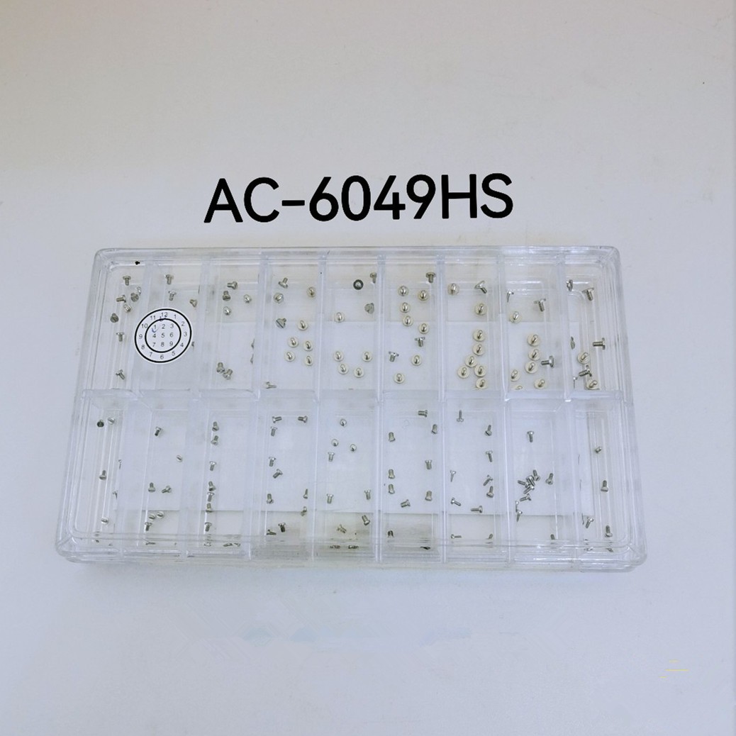 180Pcs Stainless Steel Mini Screw For Watch Back Case Watchmaker Repairing Tool