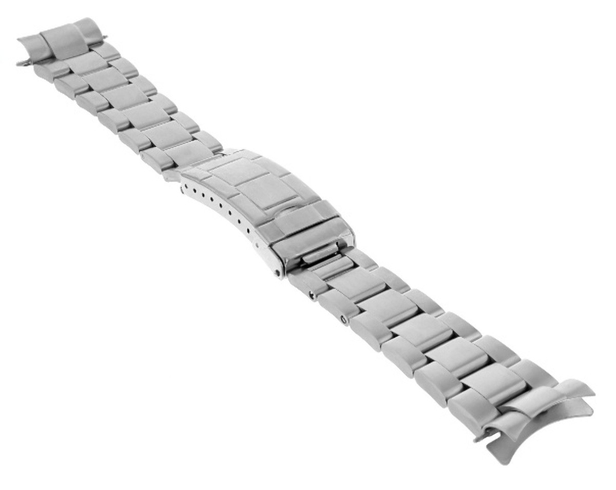 20MM STAINLESS STEEL OYSTER WATCH BAND FOR ROLEX END F/LOCK 16800, 16700, 16710