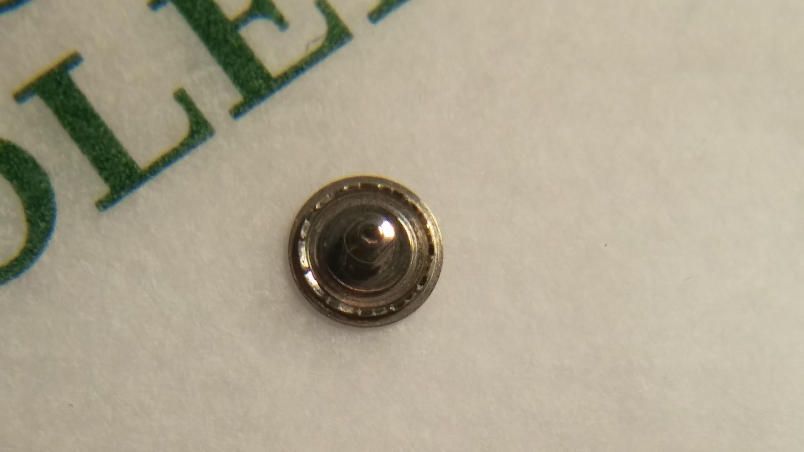 Rolex part parts 3030 – 3035 5064 Axle for Oscillating Weight NEW Genuine OPEN
