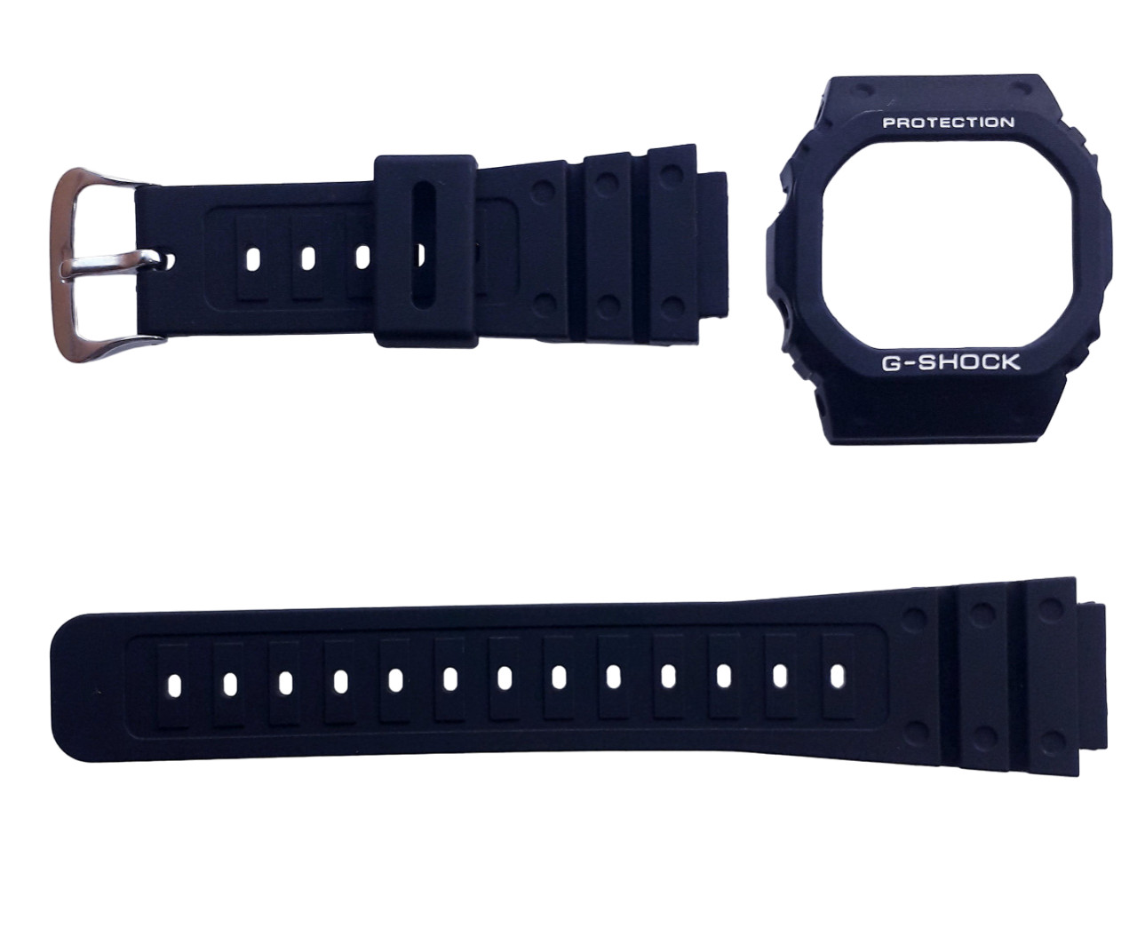 SET FITS CASIO G-SHOCK BEZEL STRAP REPLACEMENT REPRODUCTION – DW-5000C DW-5600C