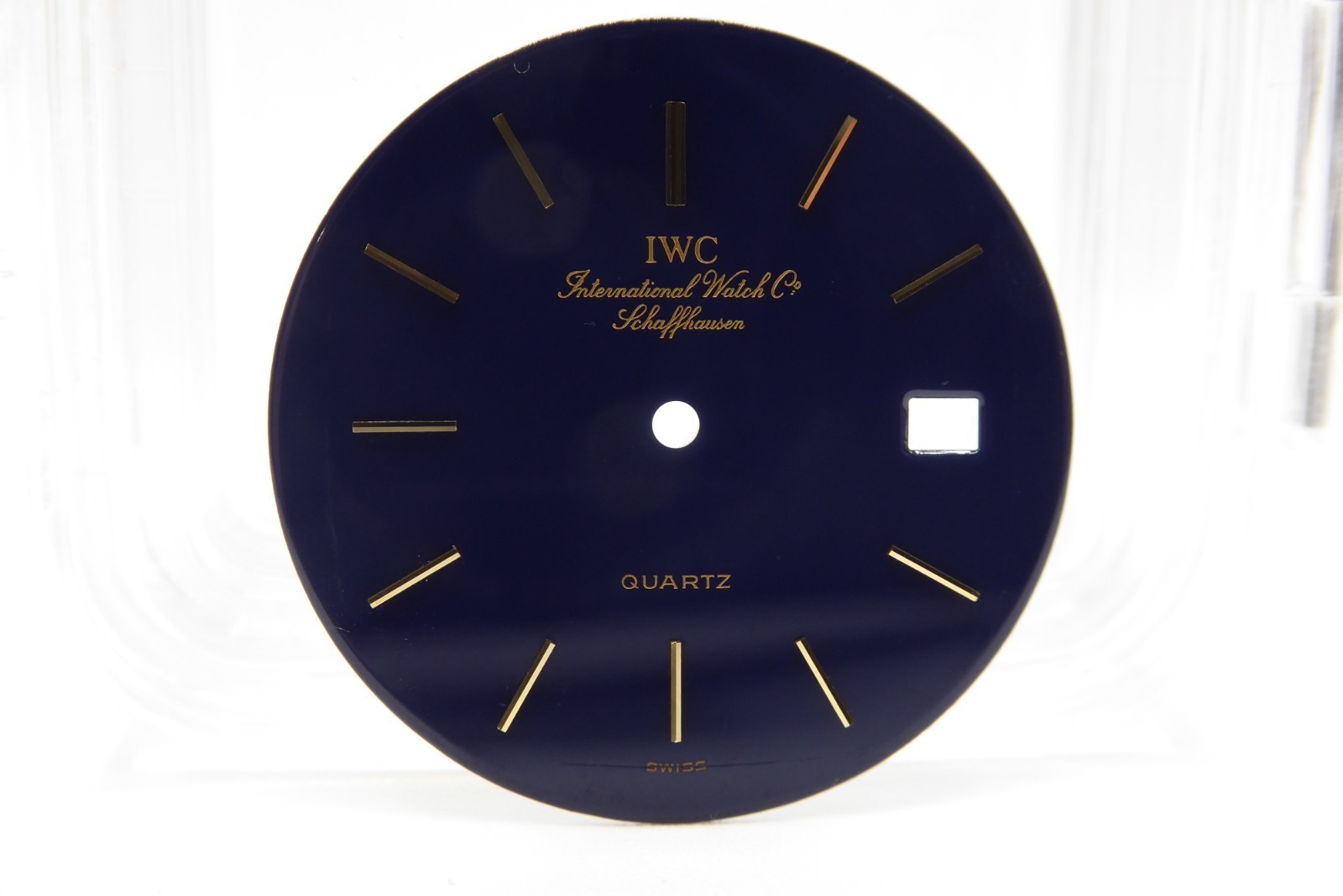 IWC Schaffhaussen vintage rare dark blue dial 30.5mm