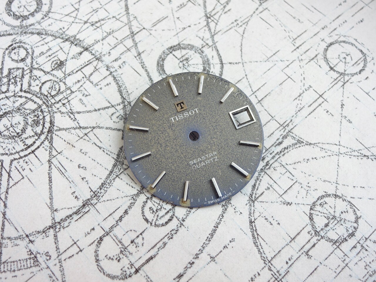 Tissot Seastar Quartz Watch Dial (ref 925B)