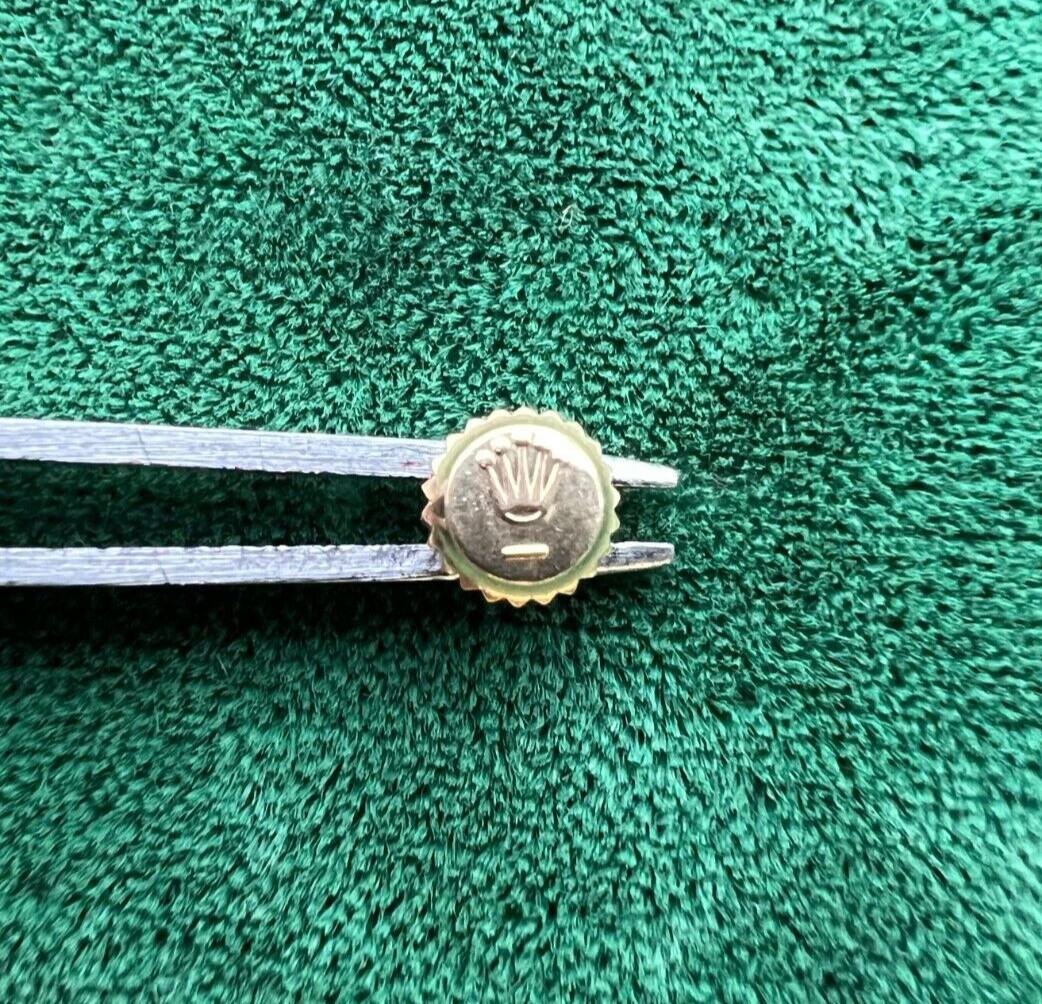 Genuine Rolex B24-530-8 18k Yellow Gold 5.3mm Winding Crown – OC#590