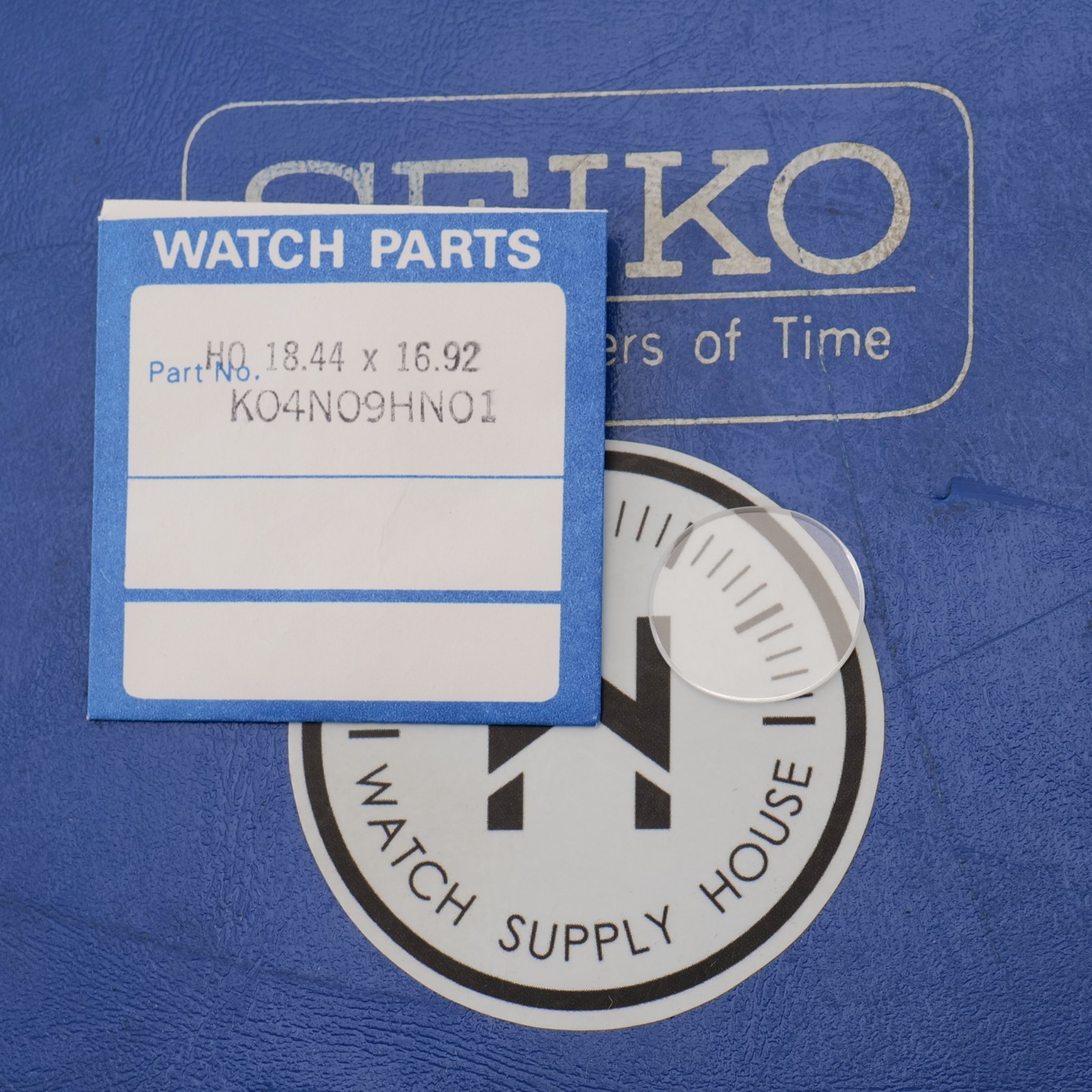 Seiko Original Watch Crystal Part K04N09HN01 Watchmakers New Old Stock (SEKG)