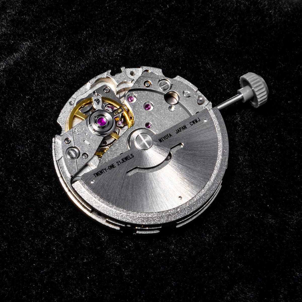 Original 8215 Watch Automatic Movement 21 Jewels, Date at 3 + Extra Parts