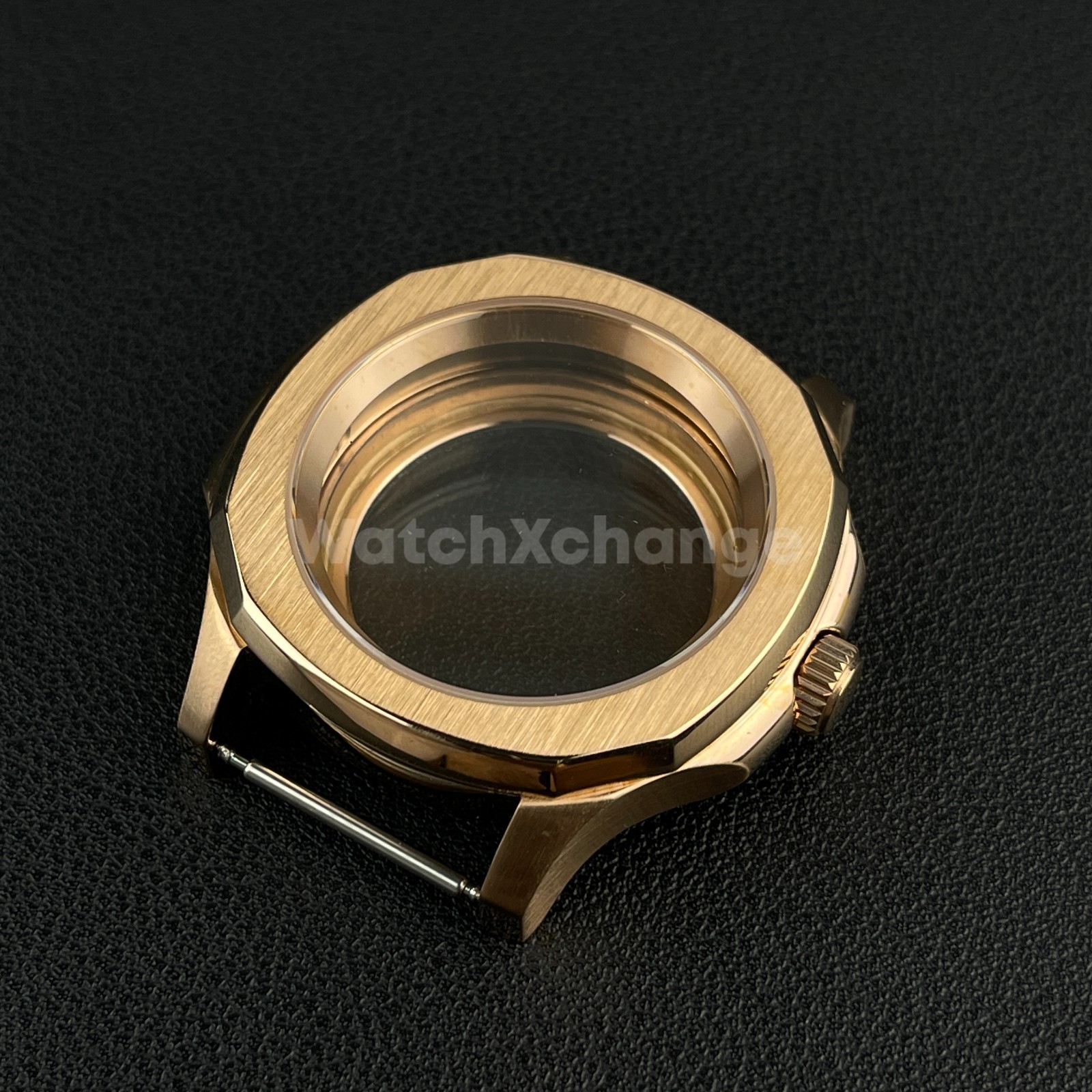 DEFECTIVE 42mm Rose Gold Stainless Steel Watch Case For NH35 NH36