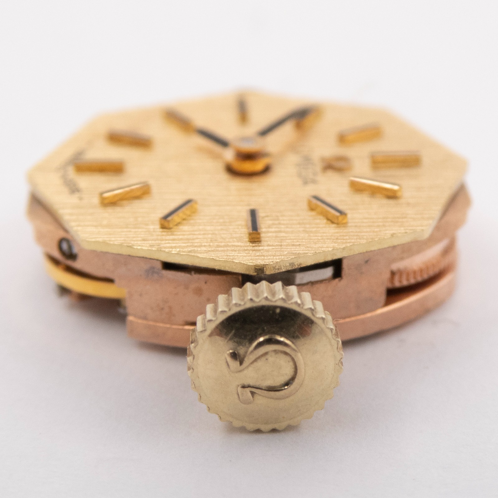 Vintage Omega Caliber 1100 17-Jewel Wristwatch Movement, Keeps Time