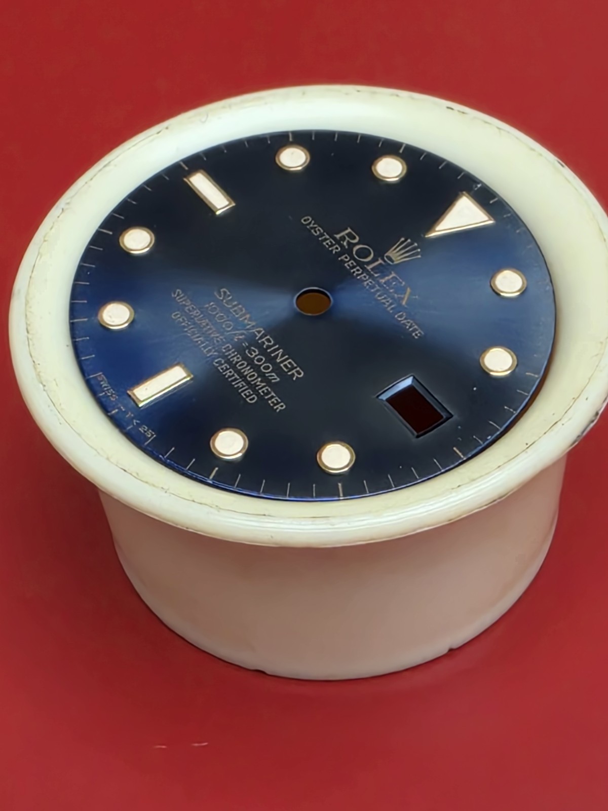 Vintage Rolex Submariner blue tropical dial Singer 16808 16803 16613 16618