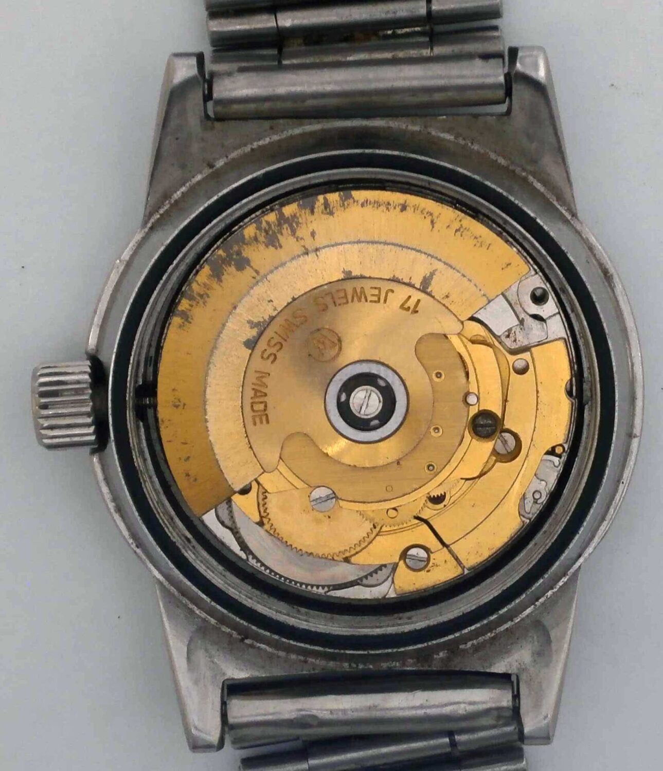 VTG WEST END Sowan Steel Wristwatch. Ref: S4289. Cal: 2878. For Repairs