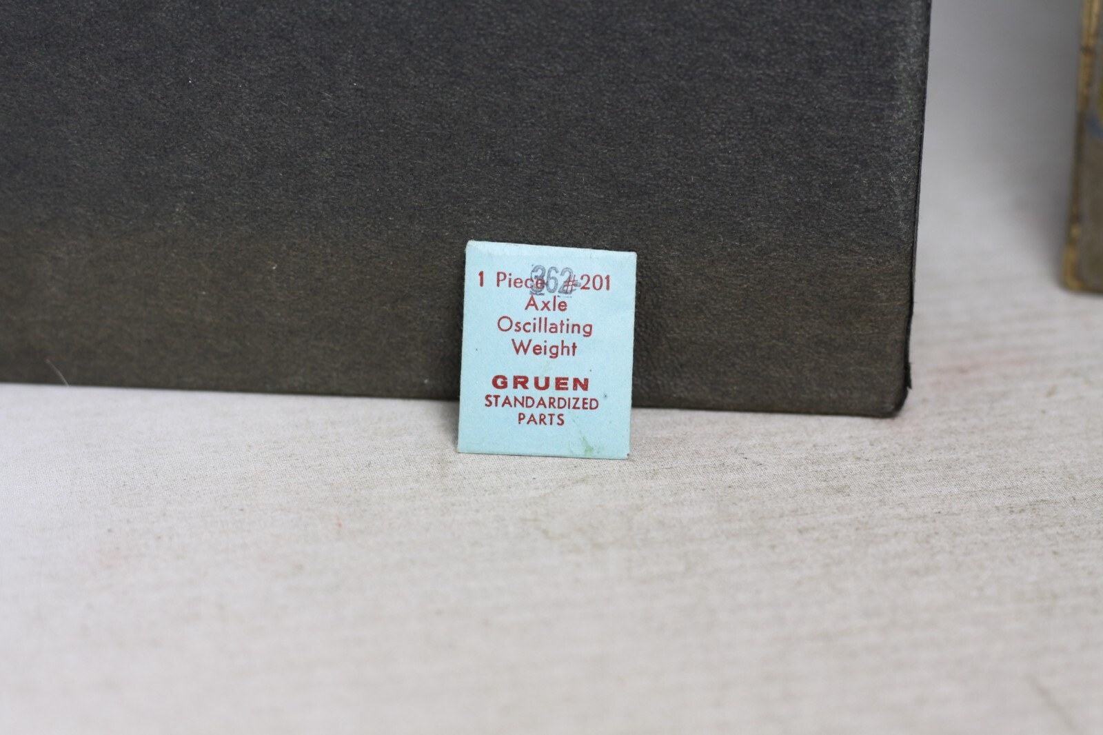 Gruen automatic watch 362 movement Axle Oscillating Weight part 201 NOS 30D