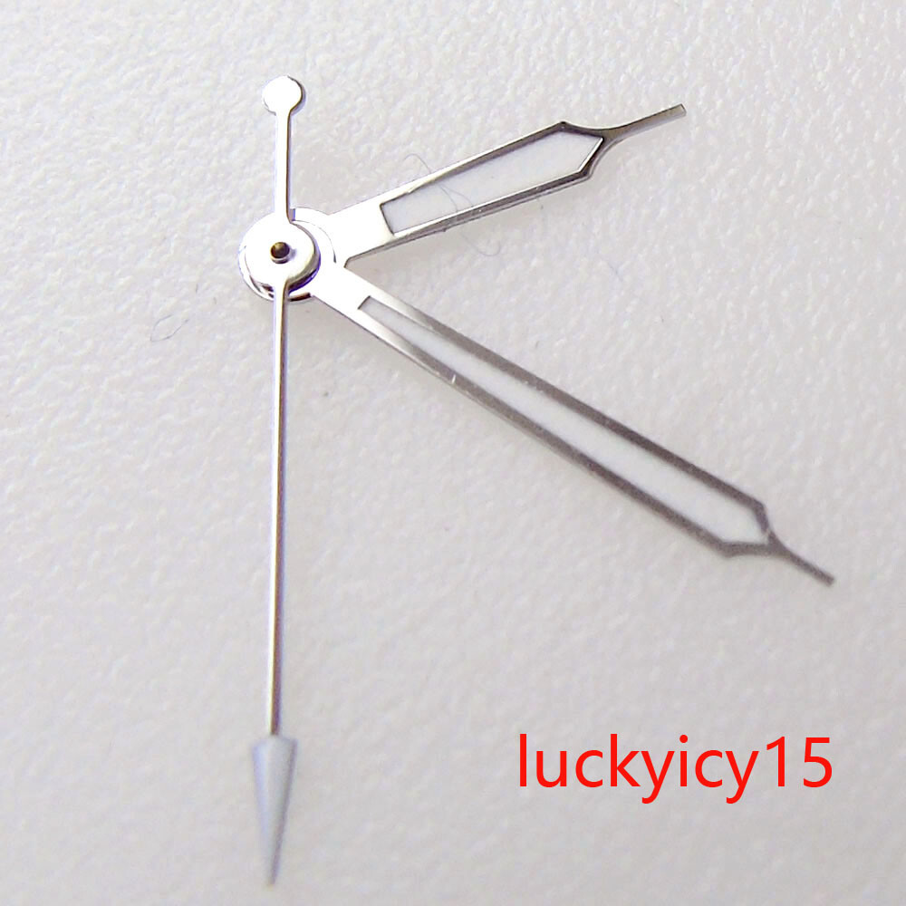 Silver Yellow Hands Green Luminous Watch Hand fit NH35 NH36 2824 Accessories