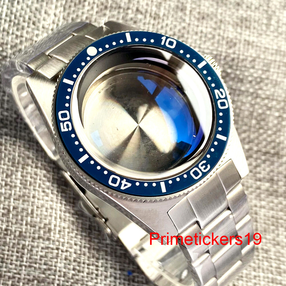 300M Watch Dive Case Steel Strap Sapphire Glass Fit NH35 ETA2824 PT5000 Movement