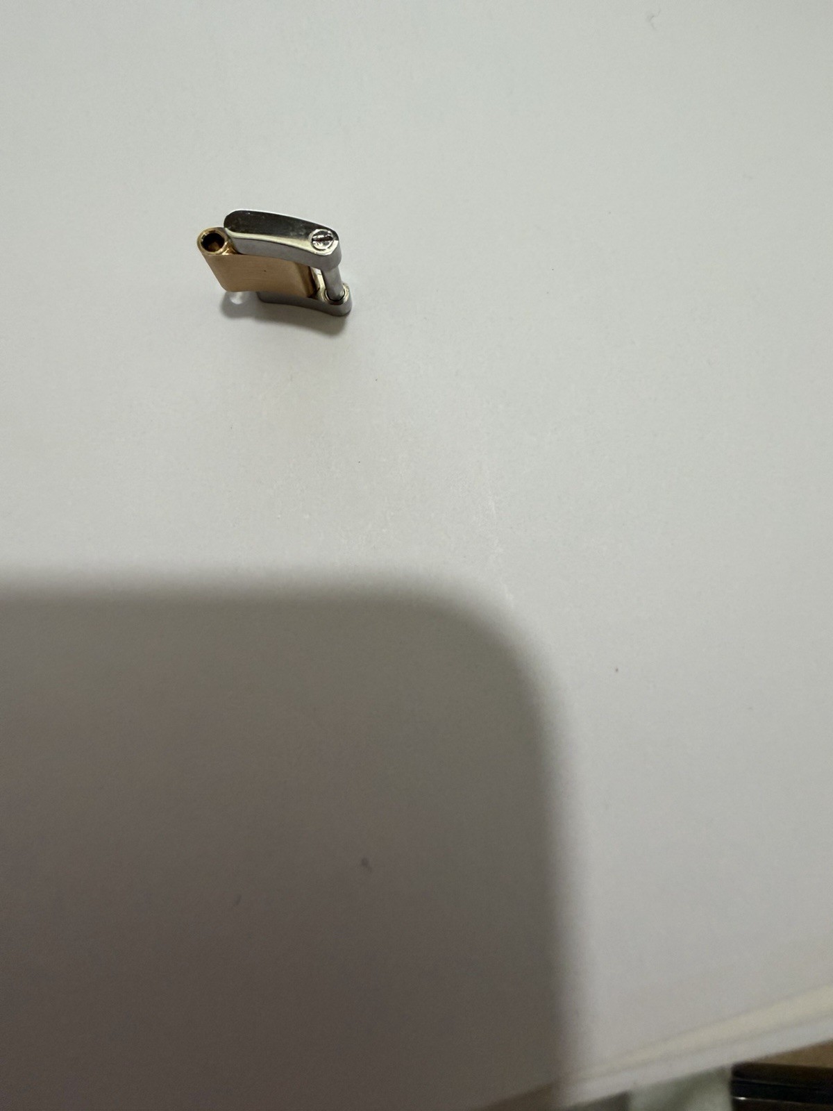 Genuine 15.5 mm 18k Yellow Gold And ss Removed From Rolex Date Adjust 126333