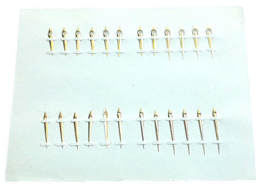 Men’s Watch Gold Daphine Watch Hands watchmaker parts lot Full Card 3 variations