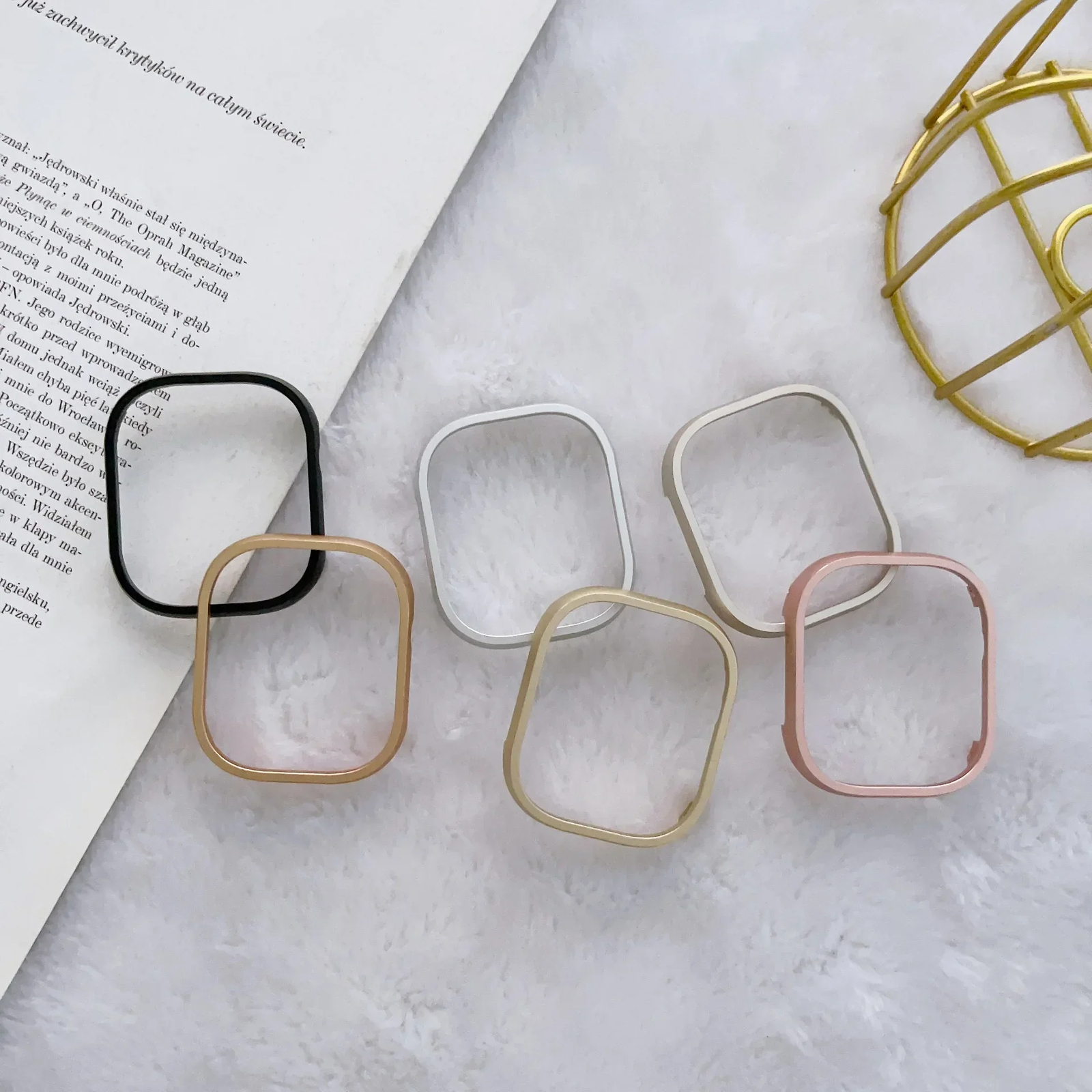 Metal Frame Cover Watch Bumper For Apple Watch Ultra49mm Series 10/9/8 Protector