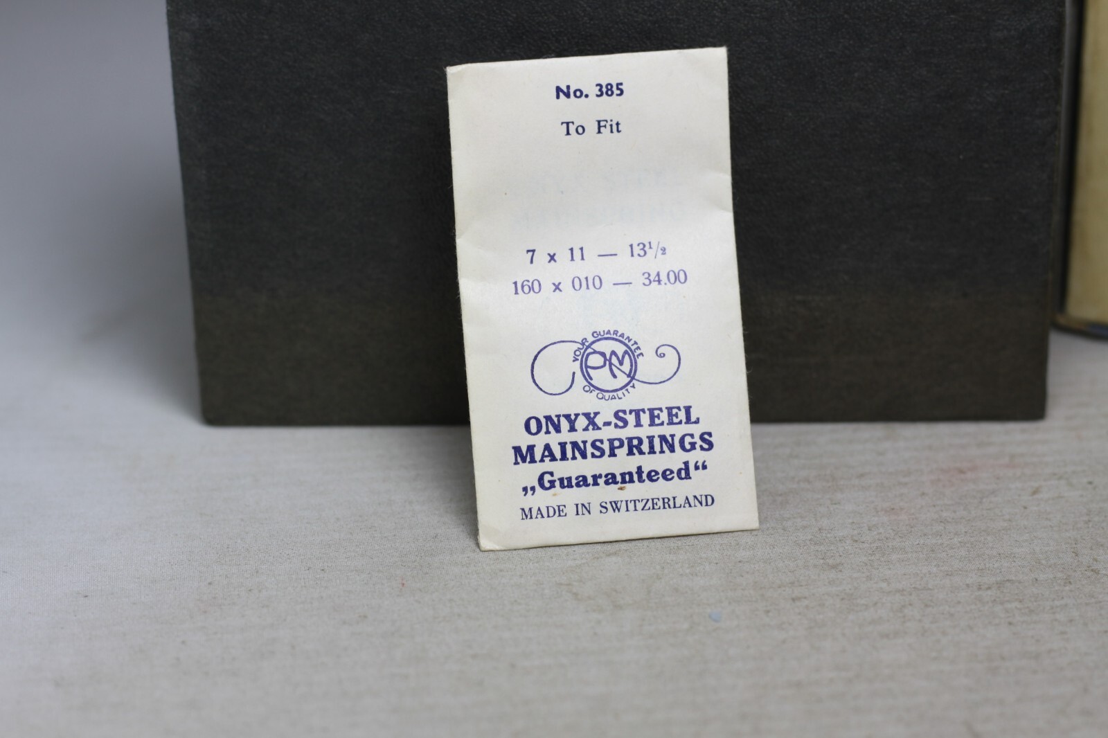 onyx-steel Mainspring No.385 7x11x13 1/2 18q