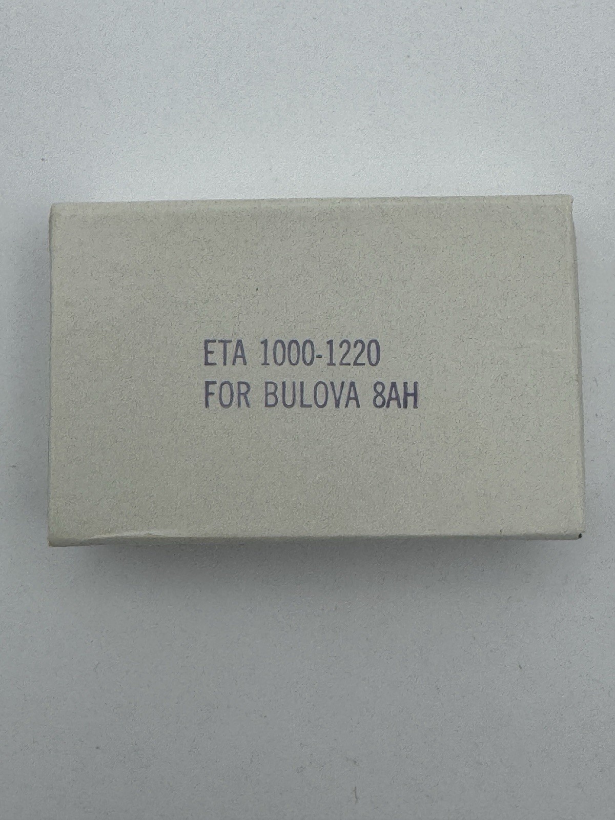 Vintage Bulova 8AH 1000.1220 Service Kit – Mainspring Crowns and Staffs