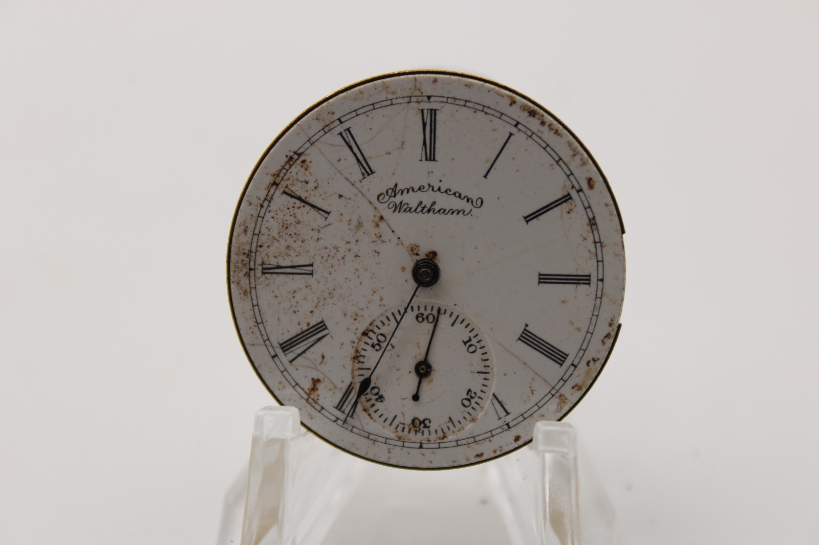 1891-1892 WALTHAM POCKET WATCH MOVEMENT 5112845 GRADE: J 6s 7j (F4C2)
