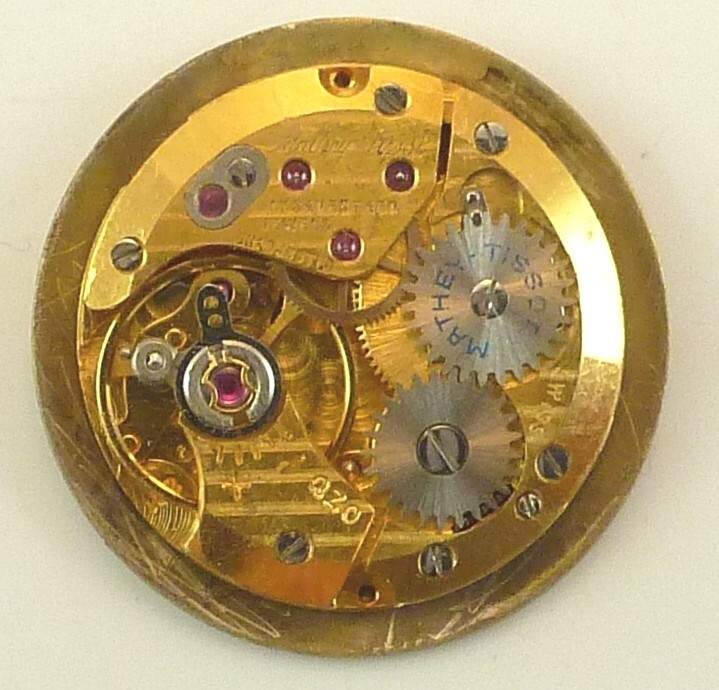 Mathey Tissot 17mm QZO Wrist Watch Movement – Good Balance – Parts / Repair