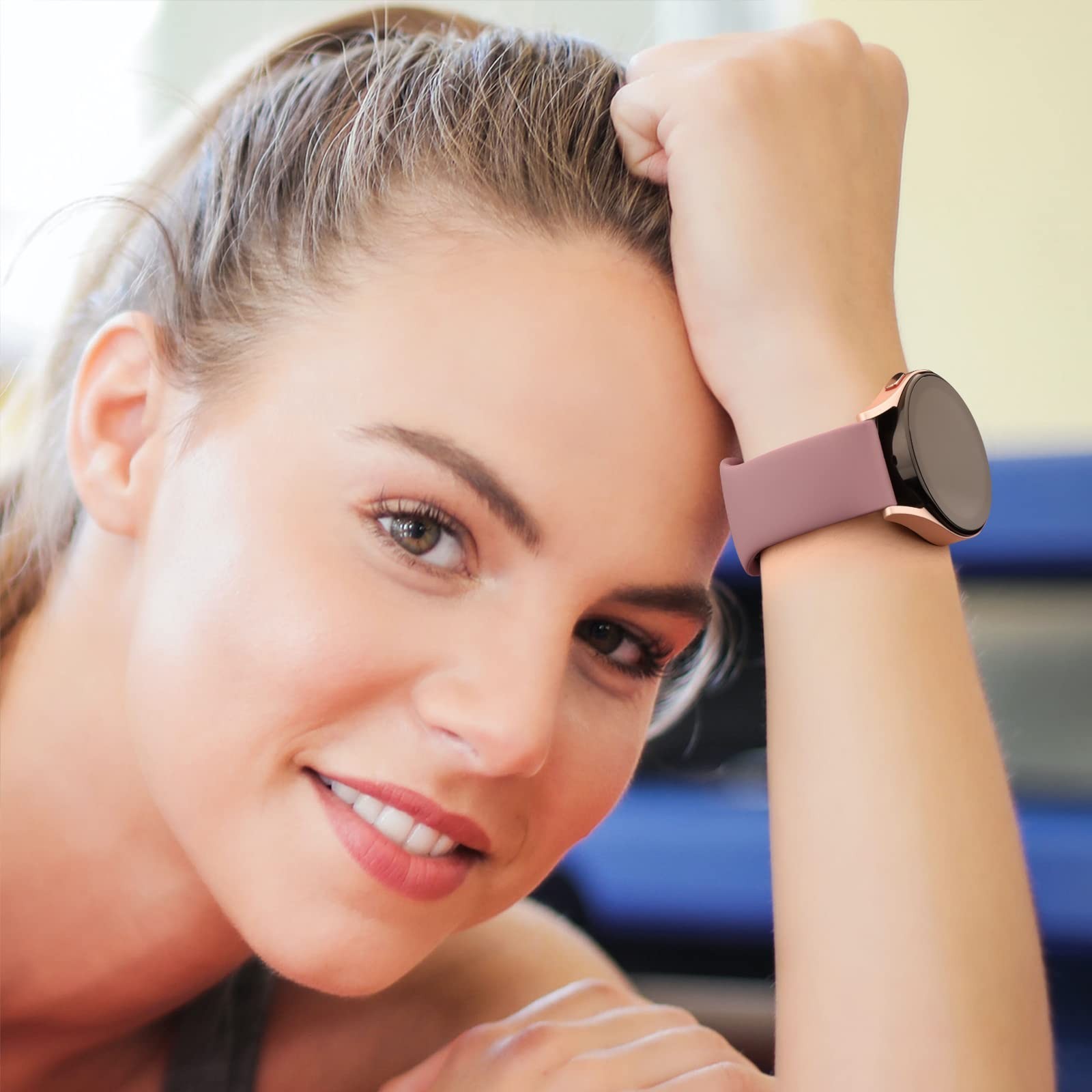 Vancle Bands for Forerunner, Vivoactive 4/Venu 3/Venu 2 – Soft Silicone Sport…