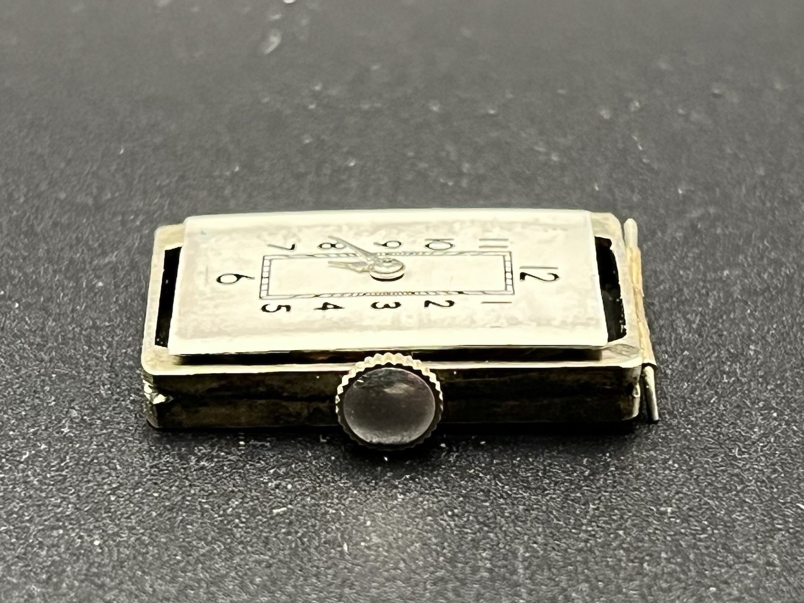 Circa 1920’s Alexora 17-jewel Swiss watch movement Dial & Internal Case