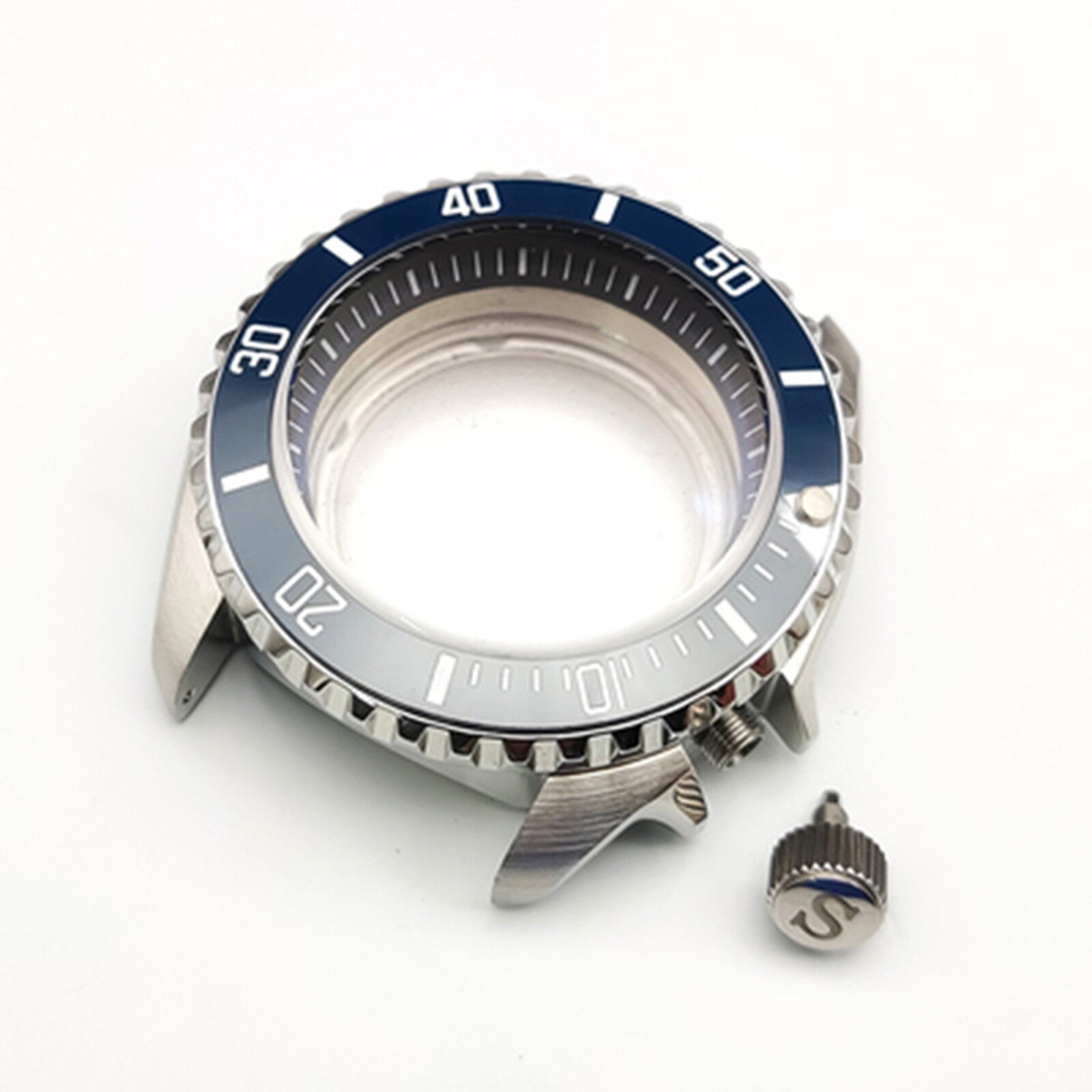 42MM Sapphire Glass Watch Case SKX007 for NH35/NH36/4R Movement Stainless Steel