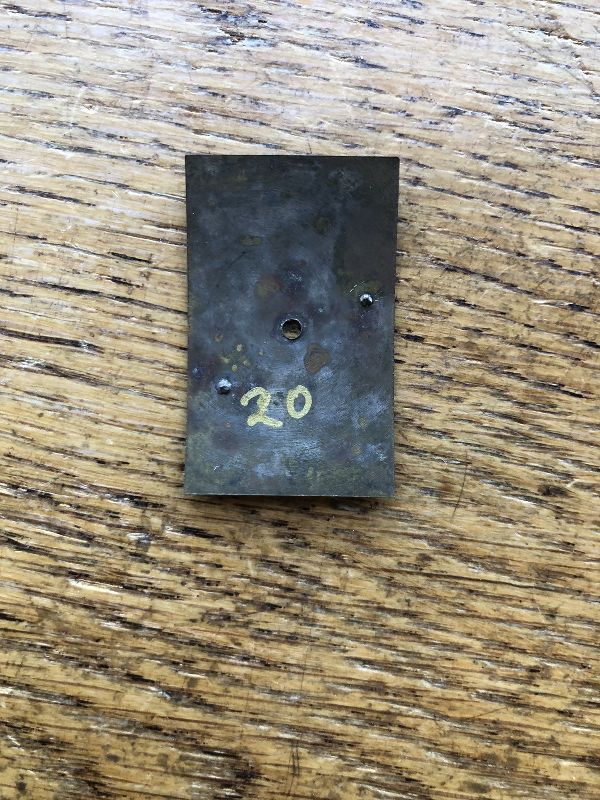 Vintage 1920’s Exploding Numerals Textured Oversized Rectangular Wristwatch Dial