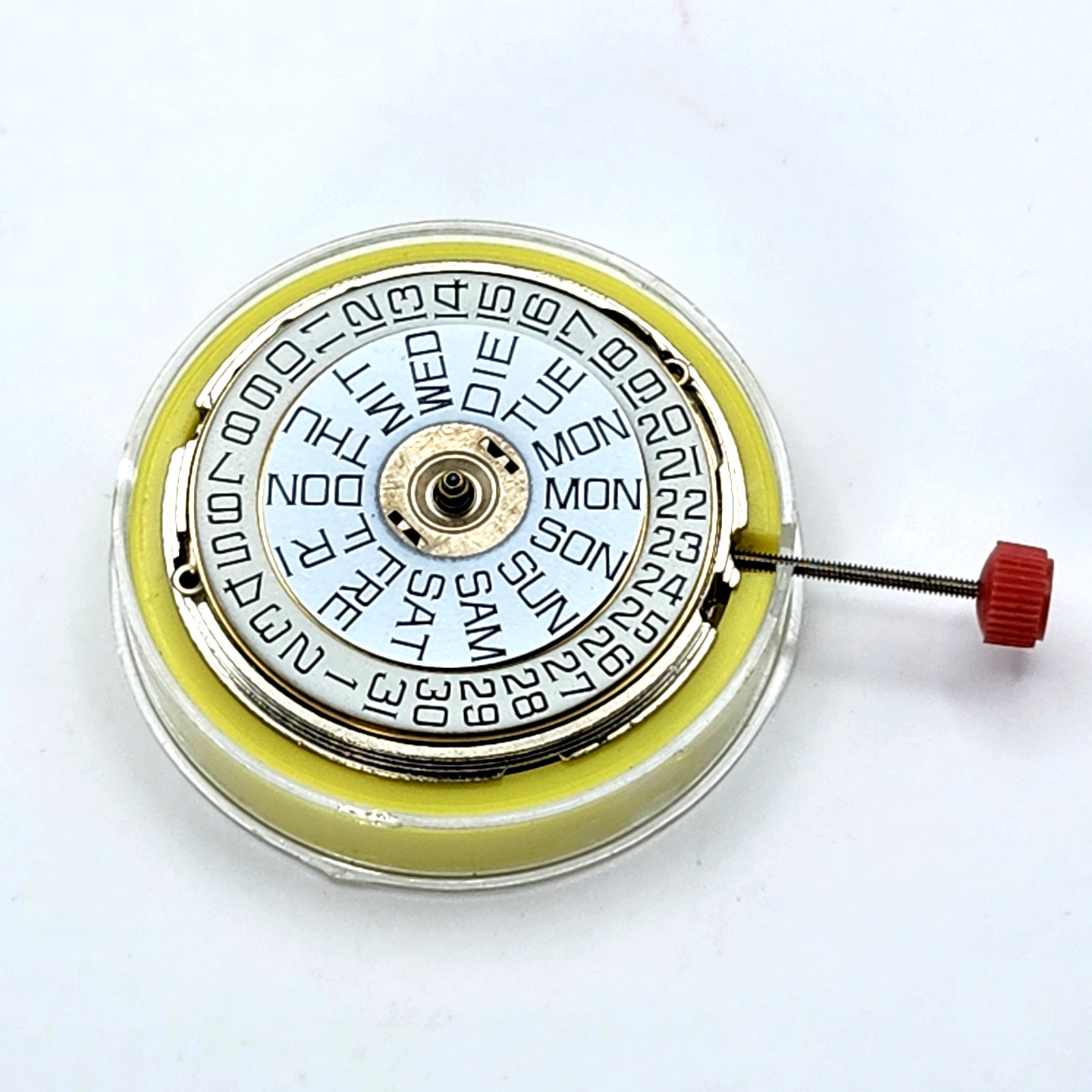 Vintage Swiss Omax 5206 Watch Movement with Matching A. Schild 5206 Dial – Runs