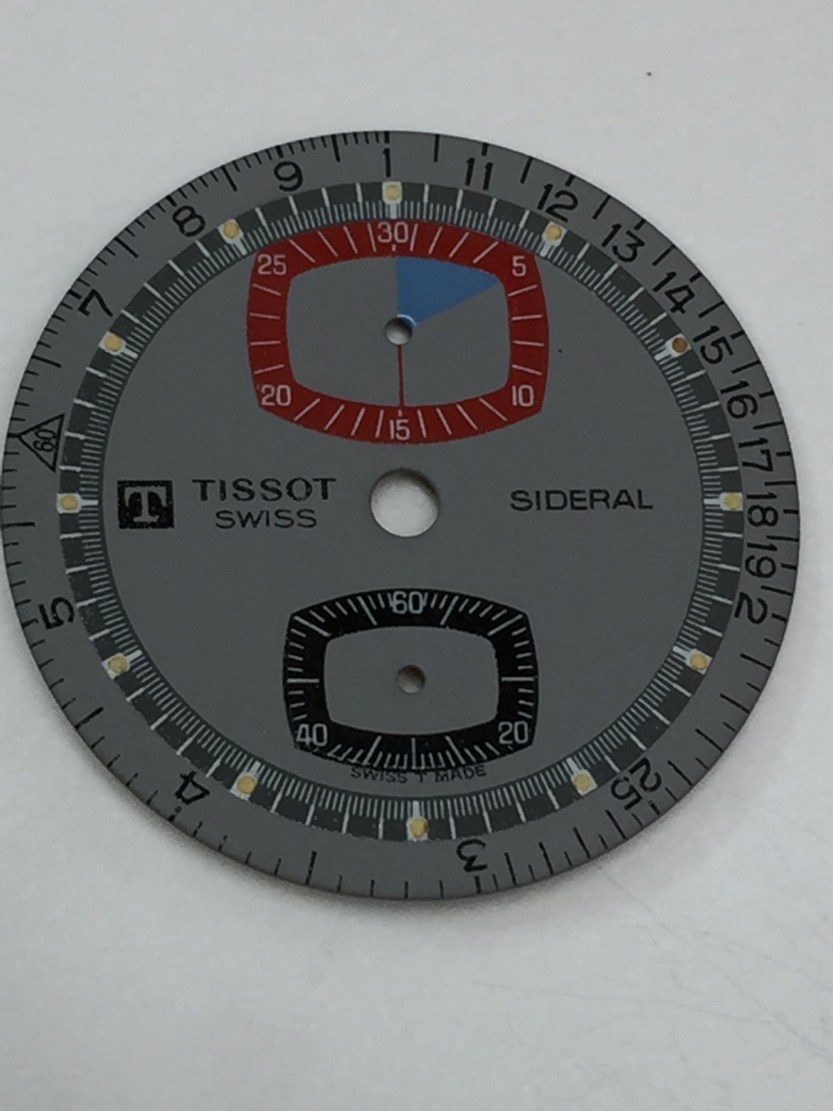 New Old Stock Men’s Tissot SIDERAL Dial Chronograph Diameter 29.5 mm