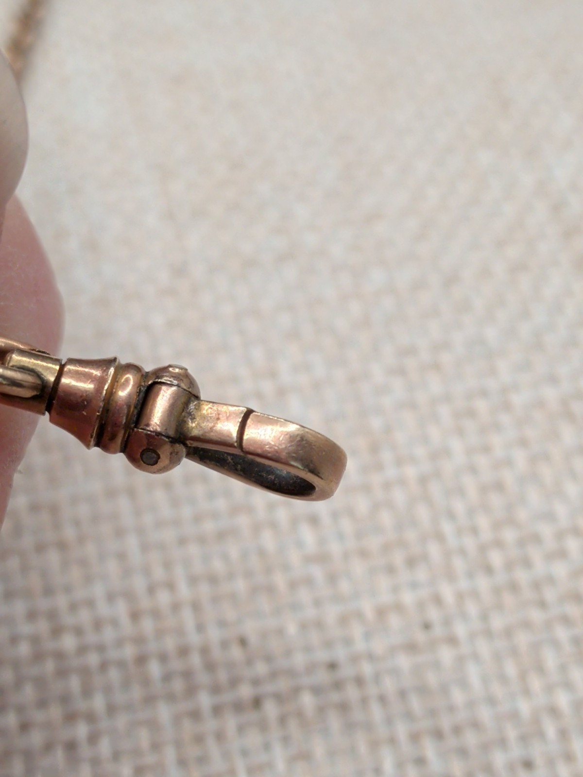 Antique Bates Bacon Pocket Watch Vest Clip Chain Salvage Repair Part Lot