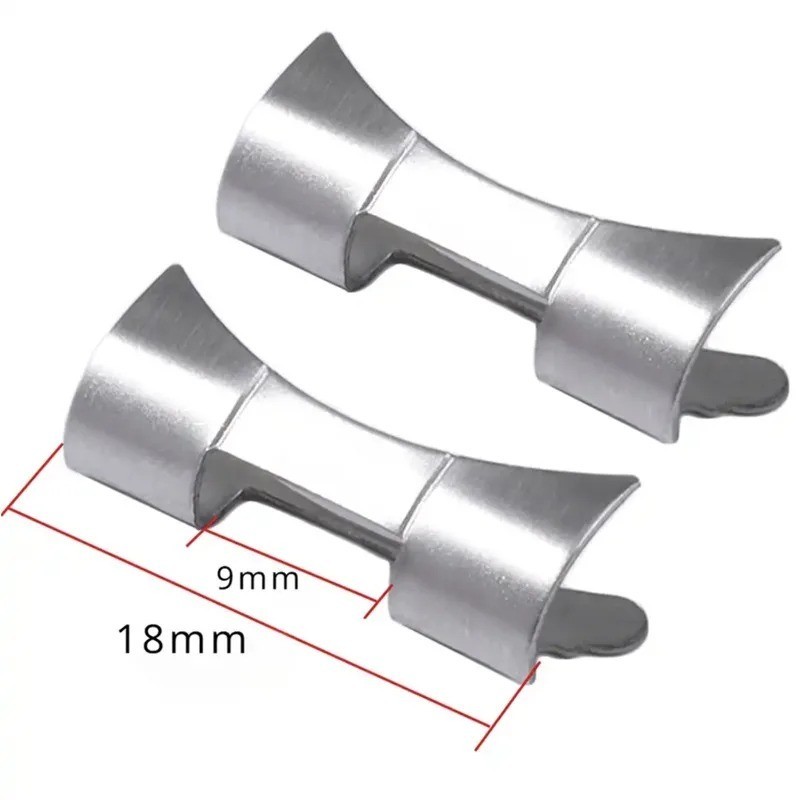 2pcs New Watch Bracelet Curved End Links for Seiko Skx009 Skx007 Jubilee Oyster