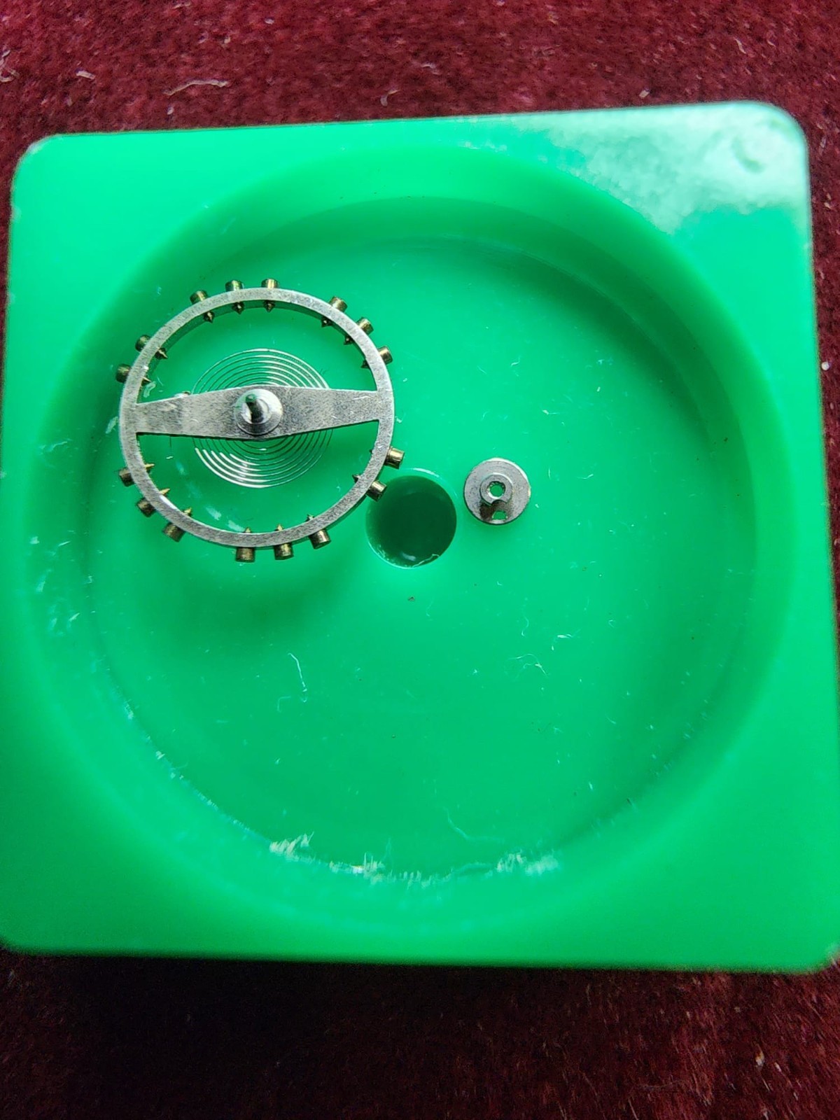 Bergeon No. 382 Balance Wheel FHF 6/8″ Cal. 120 – Pre-owned Untested For Parts o