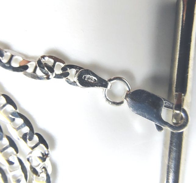 Solid 925 Sterling Silver Pocket Watch Chain 20 in – Toggle Clasp