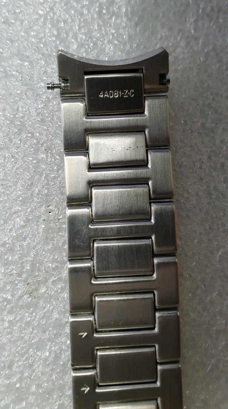 SEIKO Premier Genuine Stainless Steel Watch Bracelet 21mm 4A081.Z.C Strap