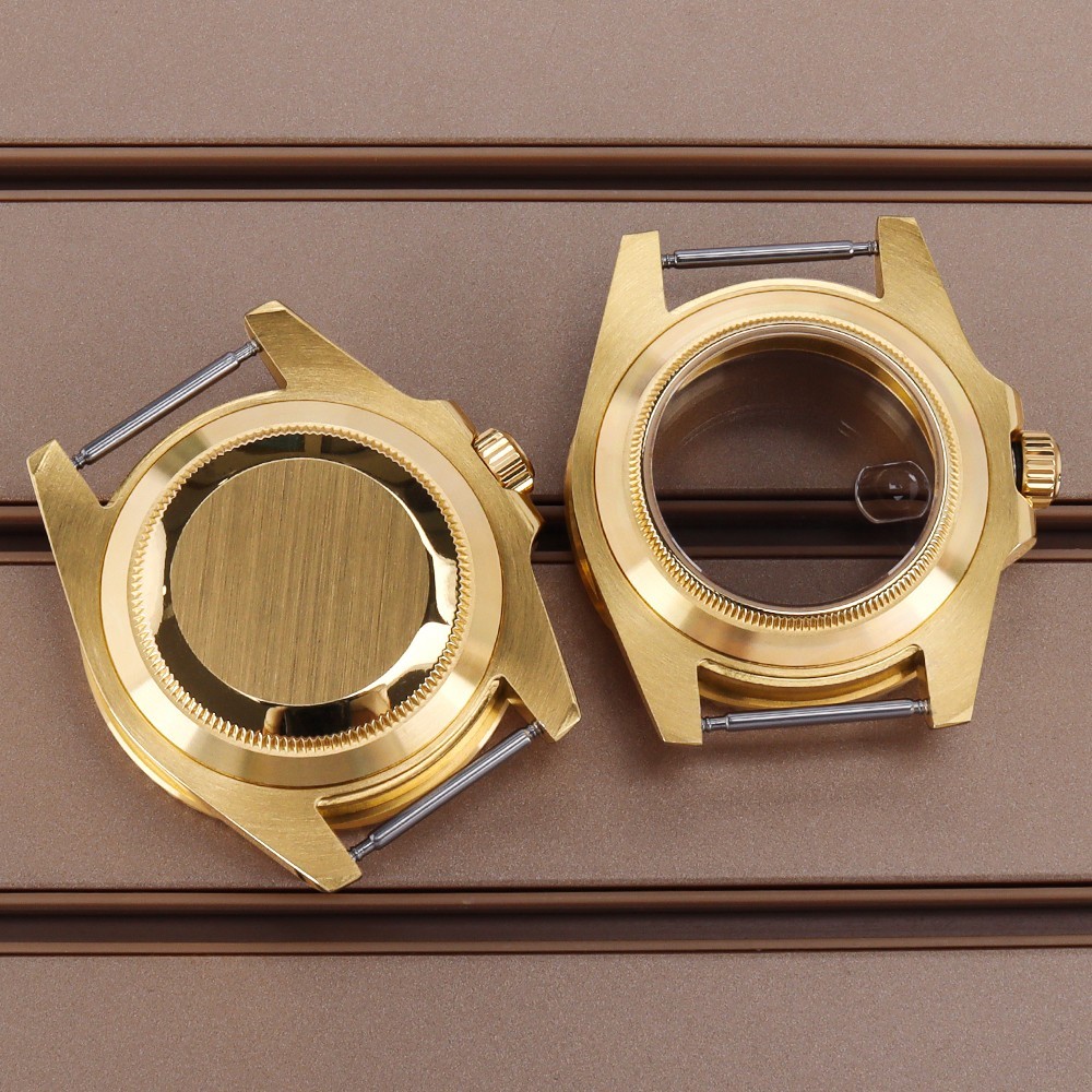 40mm Luxury Oyster Watch Case Modify gmt sub Mods For 316 Steel Seiko NH35 36 38