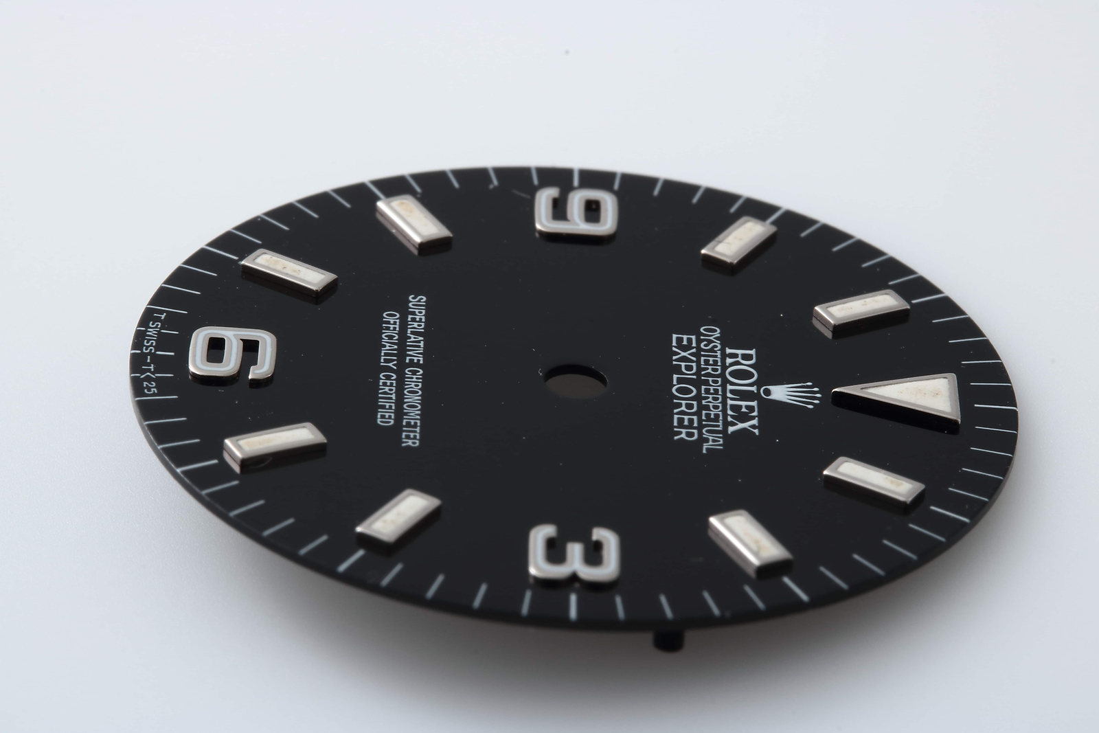 Genuine Rolex Explorer I Dial Black 14270 Watch Part