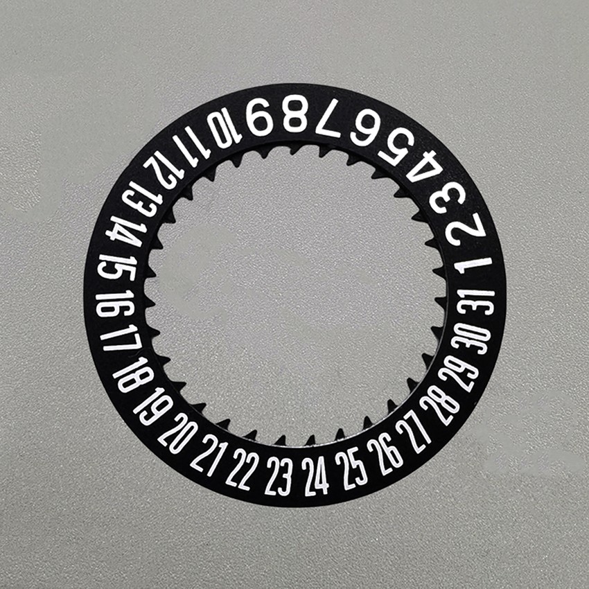 For NH34/NH35 Movement Calendar Dial 3-setting 6-setting 9-setting White Black