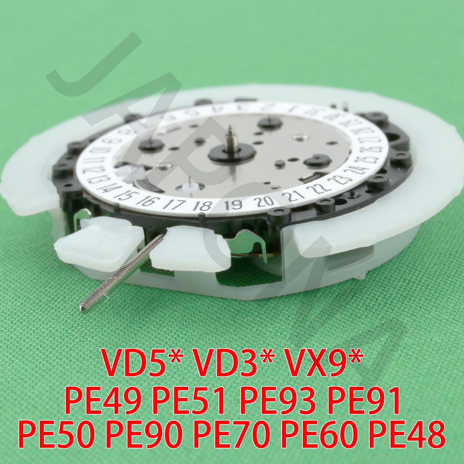 Plastic Watch Movement Spacer PE50 PE90 VD53 Vk Dial Holder Case Support Ring